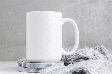 White Mug Mockup&nbsp;Free