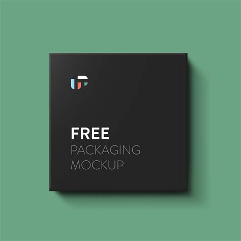 Square Box Mockup Free&nbsp;Psd