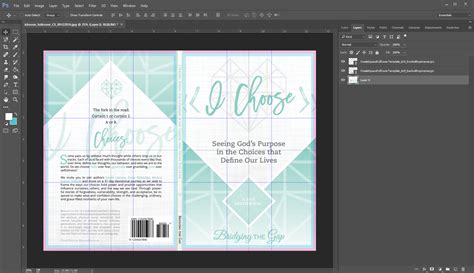 6X9 Book Cover Template&nbsp;Photoshop