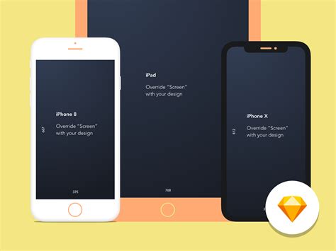 Apple Device Mockups&nbsp;Sketch
