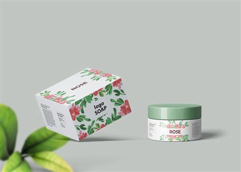 Skincare Box Mockup