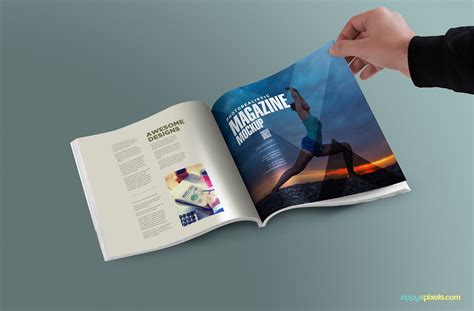 Free Mockups Psd&nbsp;Magazine