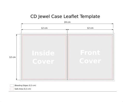 Jewel Case Template Photoshop Free&nbsp;Download
