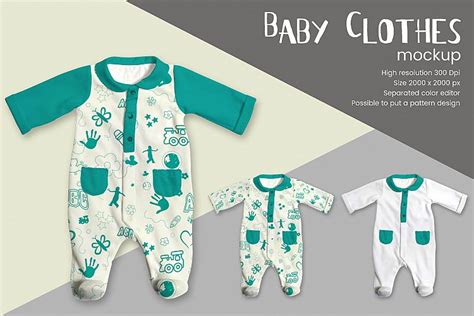 Baby Clothing Mockup&nbsp;Free