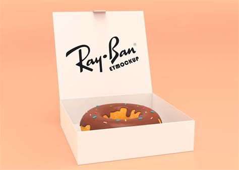 Pastry Box Mockup
