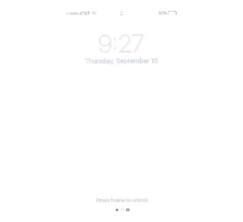 Transparent Iphone Lock Screen&nbsp;Template