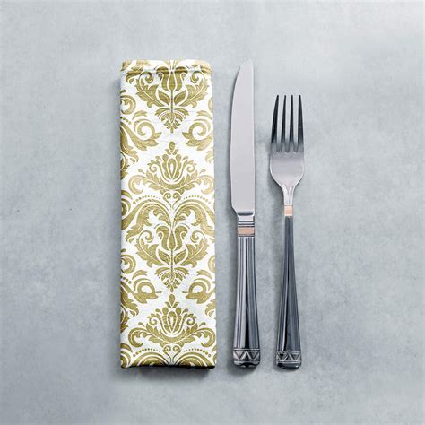 Fabric Napkin Mockup