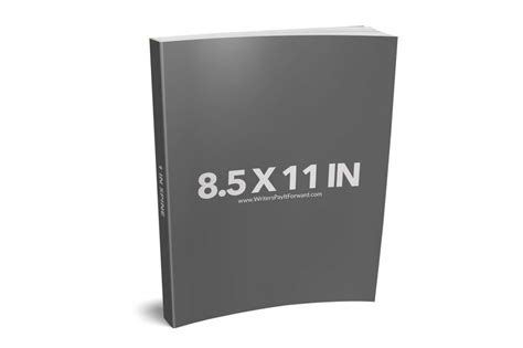 8.5X11 Book Mockup
