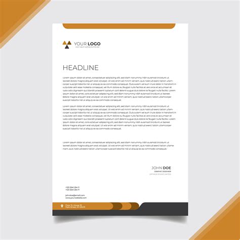 Letterhead Template Design Free&nbsp;Download