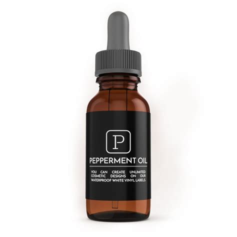 Essential Oil Label&nbsp;Mockup