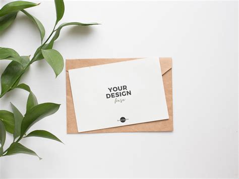 Invitation Card Mockup Free&nbsp;Download