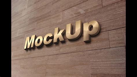 How To Create 3D Mockup&nbsp;Logo