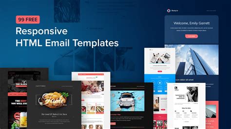 Html Email Template&nbsp;Mockup
