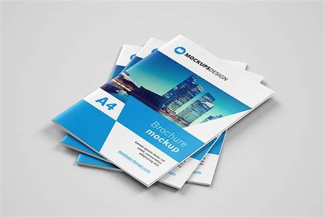 Free Psd Mockup&nbsp;Brochure