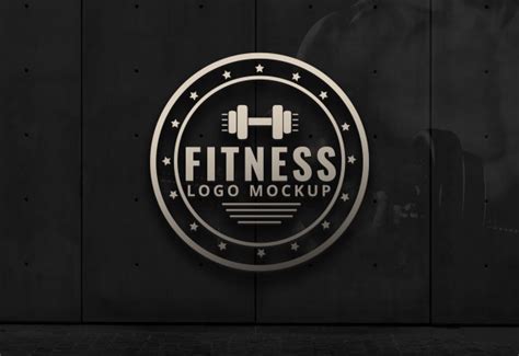 Gym Logo Mockup Free&nbsp;Download