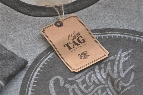 Clothing Tags Mockup