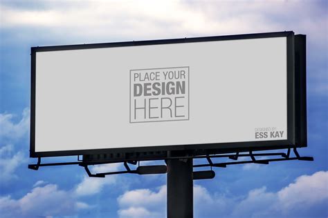 Outdoor Billboard Mockup&nbsp;Free