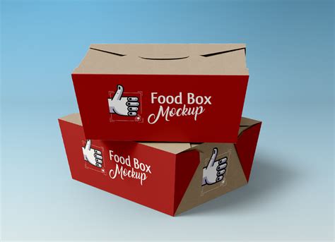 Food Box Mockup&nbsp;Psd