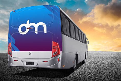 Bus Branding Mockup&nbsp;Psd