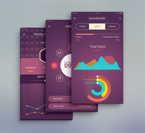 Mobile App Design Psd File Free&nbsp;Download