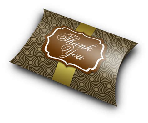 Free Pillow Box&nbsp;Mockup