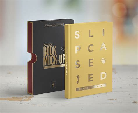 Psd Slipcase Book&nbsp;Mockup