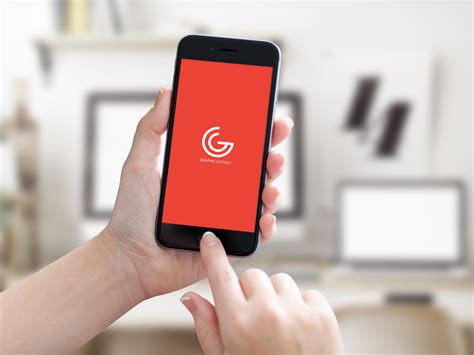 Mockup Hand Iphone&nbsp;Free