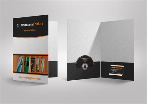 Presentation Folder Mockup Psd Free Download