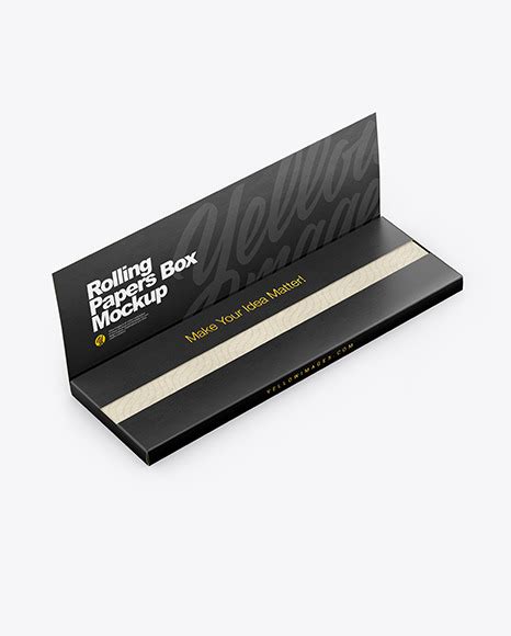 Rolling Paper Box&nbsp;Mockup